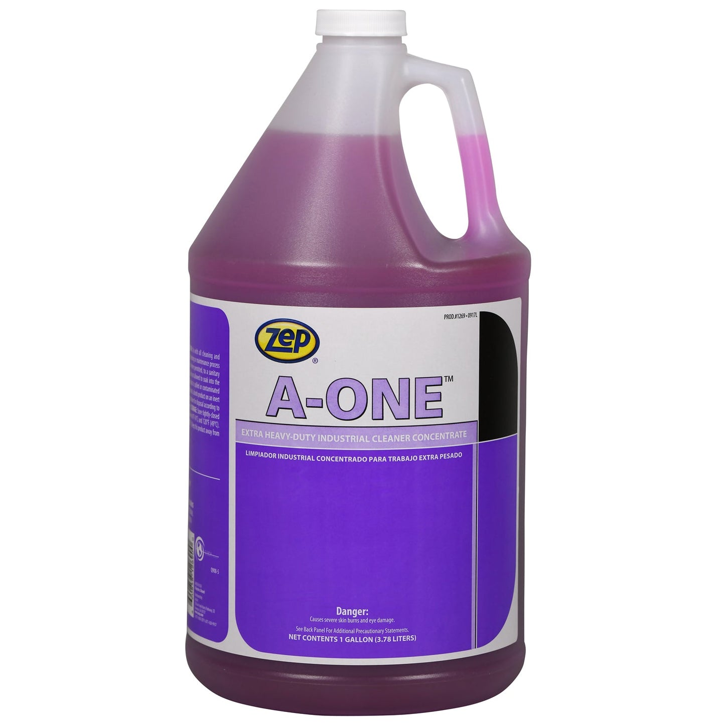 Zep A-One Extra Heavy-Duty Industrial Cleaner Concentrate - 1 Gallon