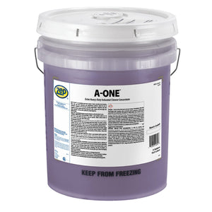 Zep A-One Extra Heavy-Duty Industrial Cleaner Concentrate - 5 Gallon