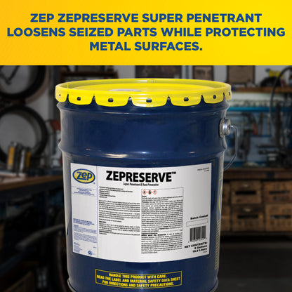 ZEPRESERVE Super Penetrant and Rust Preventative - 5 Gallon