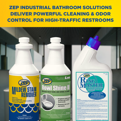 Zep Mildew Stain Remover – Ready-to-Use Mold Stain Remover – 32 oz.