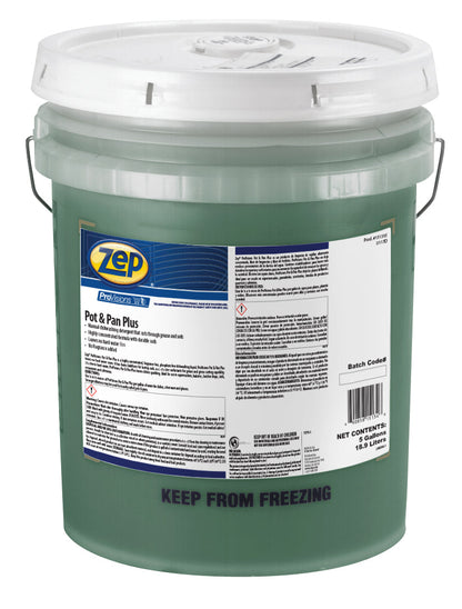 Zep ProVisions Pot & Pans Plus – Power Through Grease – 5 Gallon