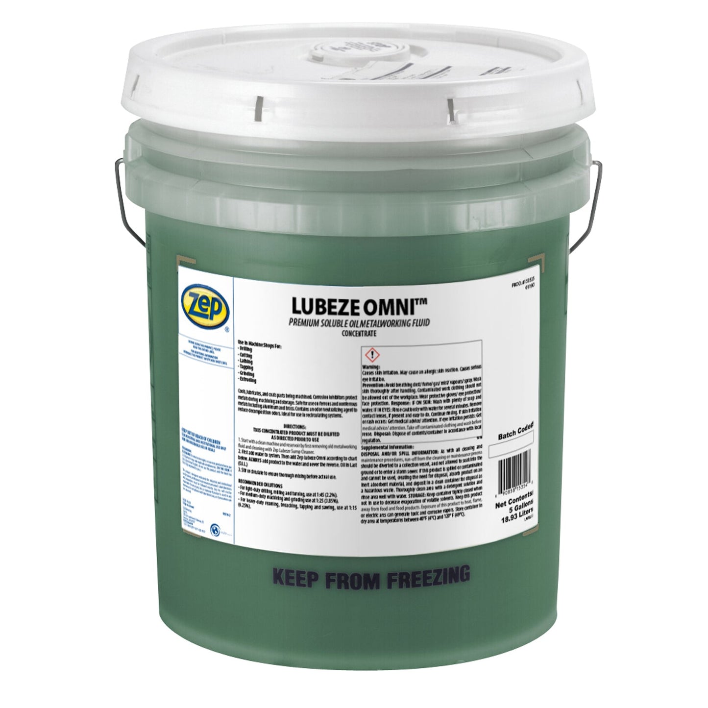 Lubeze Omni Metalworking Fluid - 5 Gallon