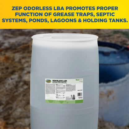 Odorless LBA Live Bacteria Additive - 55 Gallon