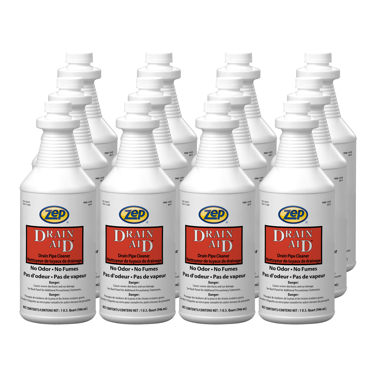 Drain Aid Drain Pipe Cleaner - 1 Qt. – Zep Inc.