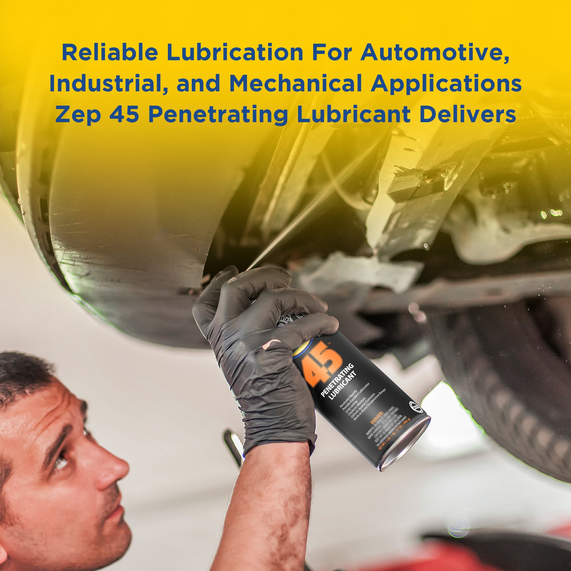 Zep 45 Penetrating Lubricant Reduces Friction - 17 oz Zep Inc. Zep 45 Penetrating Lubricant Reduces Friction - 17 oz Zep Inc.