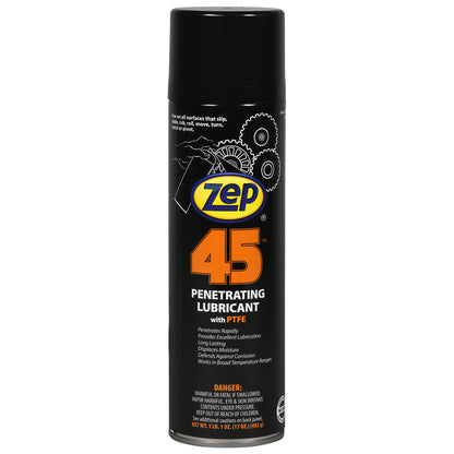 Zep 45 Penetrating Lubricant – Reduces Friction - 17 oz