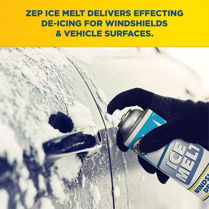 Ice Melt Aerosol De-Icer for Windshields and Windows - 20 oz.