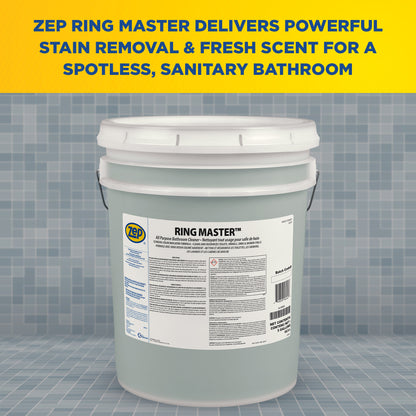 Zep Ring Master All Purpose Bathroom Cleaner – Removes Rust, Scum and Toilet Stains – 5 Gallon