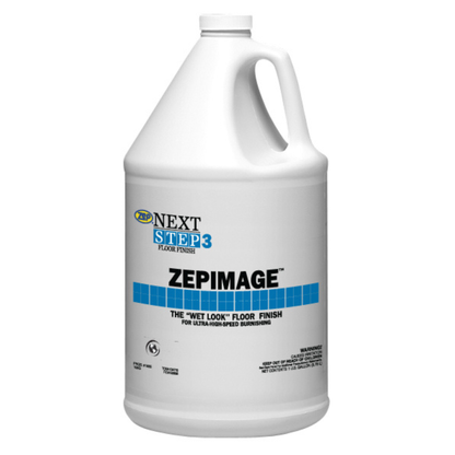 ZepImage Wet-Look Floor Polish – Protects Floors from Scuffs – 5 Gallon