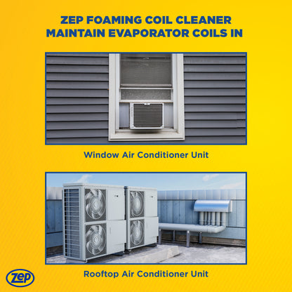 Zep Foaming Coil Cleaner – Promotes Efficient Operations – 20 oz