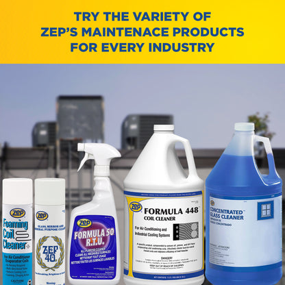 Zep Foaming Coil Cleaner – Promotes Efficient Operations – 20 oz