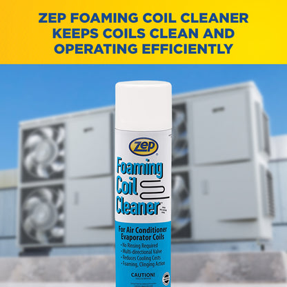 Zep Foaming Coil Cleaner – Promotes Efficient Operations – 20 oz