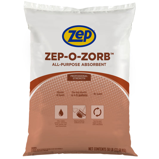 Zep-O-Zorb All-Purpose Absorbent - 50 Pound