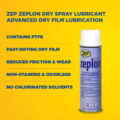 Zeplon Dry Spray Lubricant - 11 oz.
