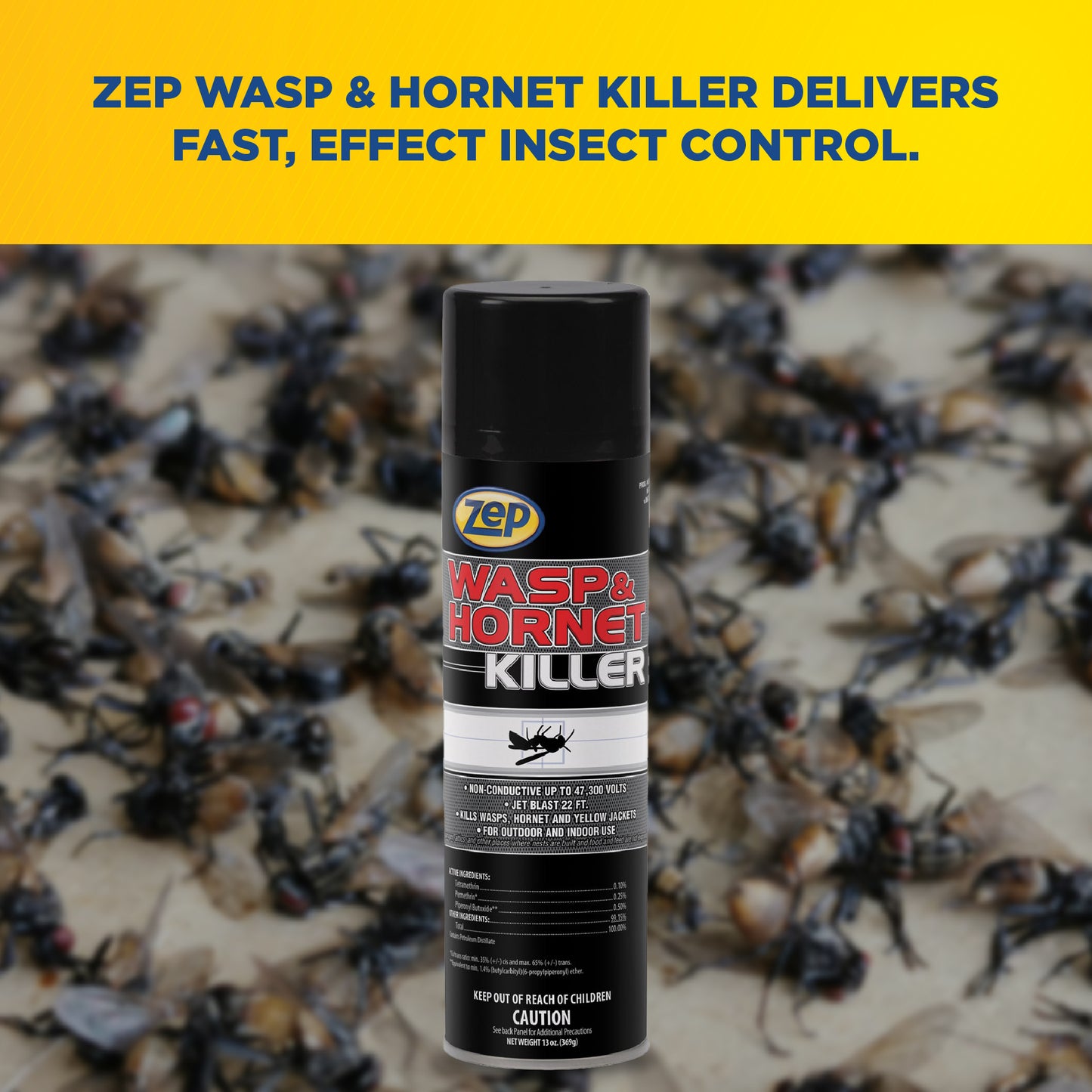 Zep Wasp and Hornet Killer - 13 oz.
