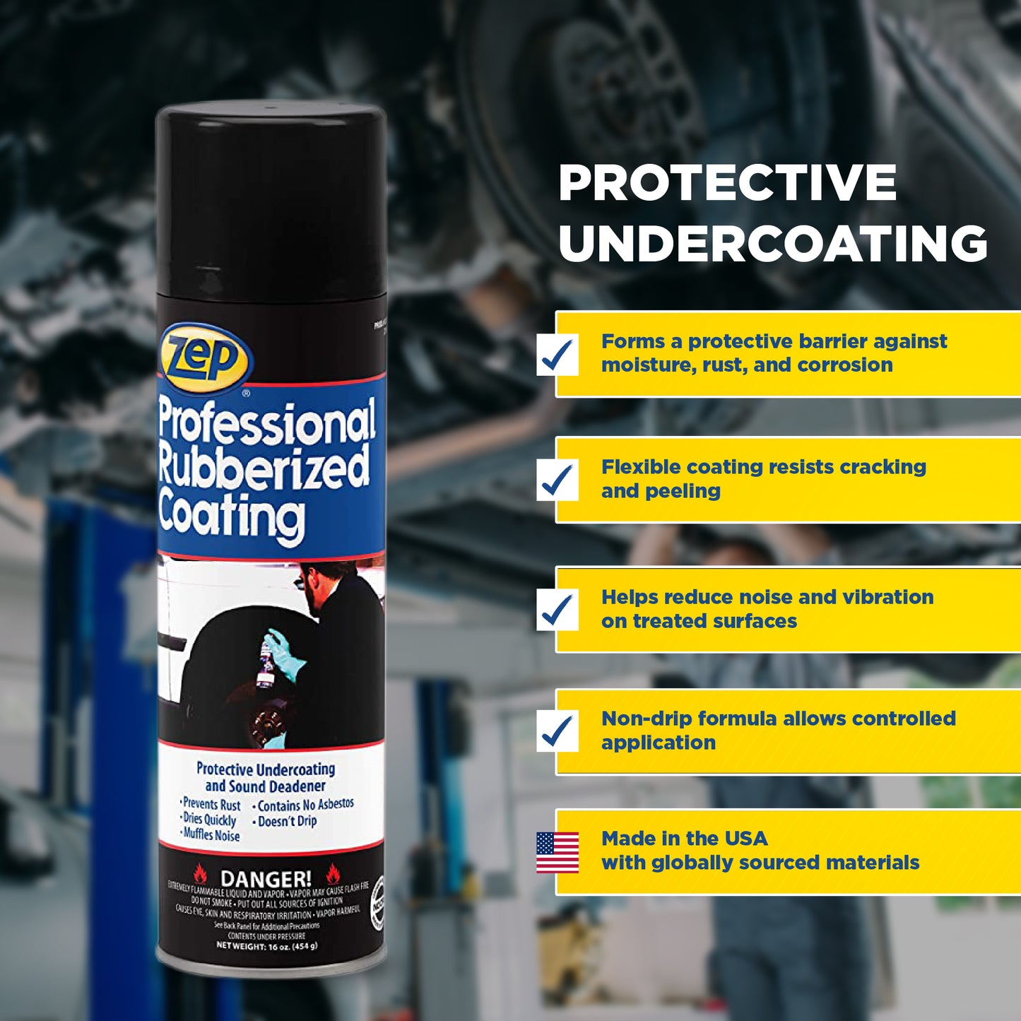 Professional Rubberized Coating - 16 oz.
