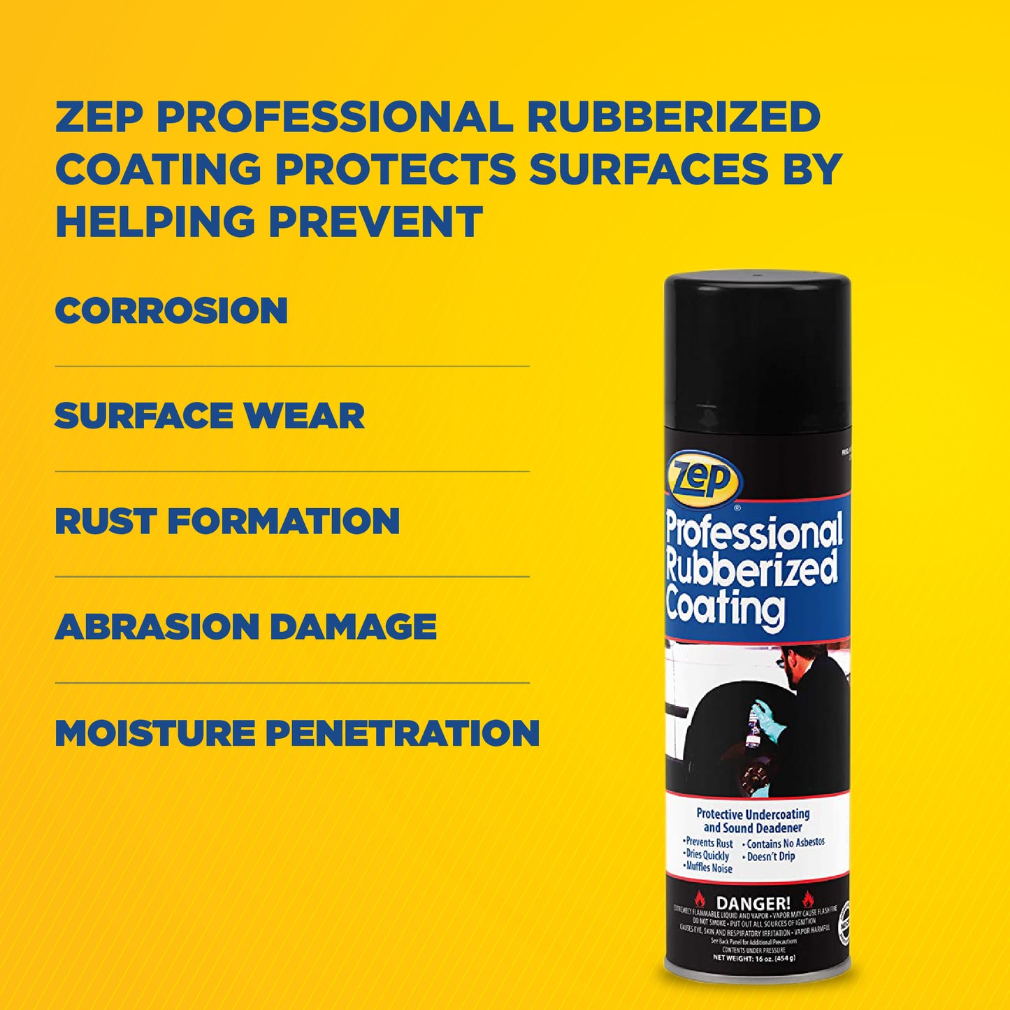 Professional Rubberized Coating - 16 oz.