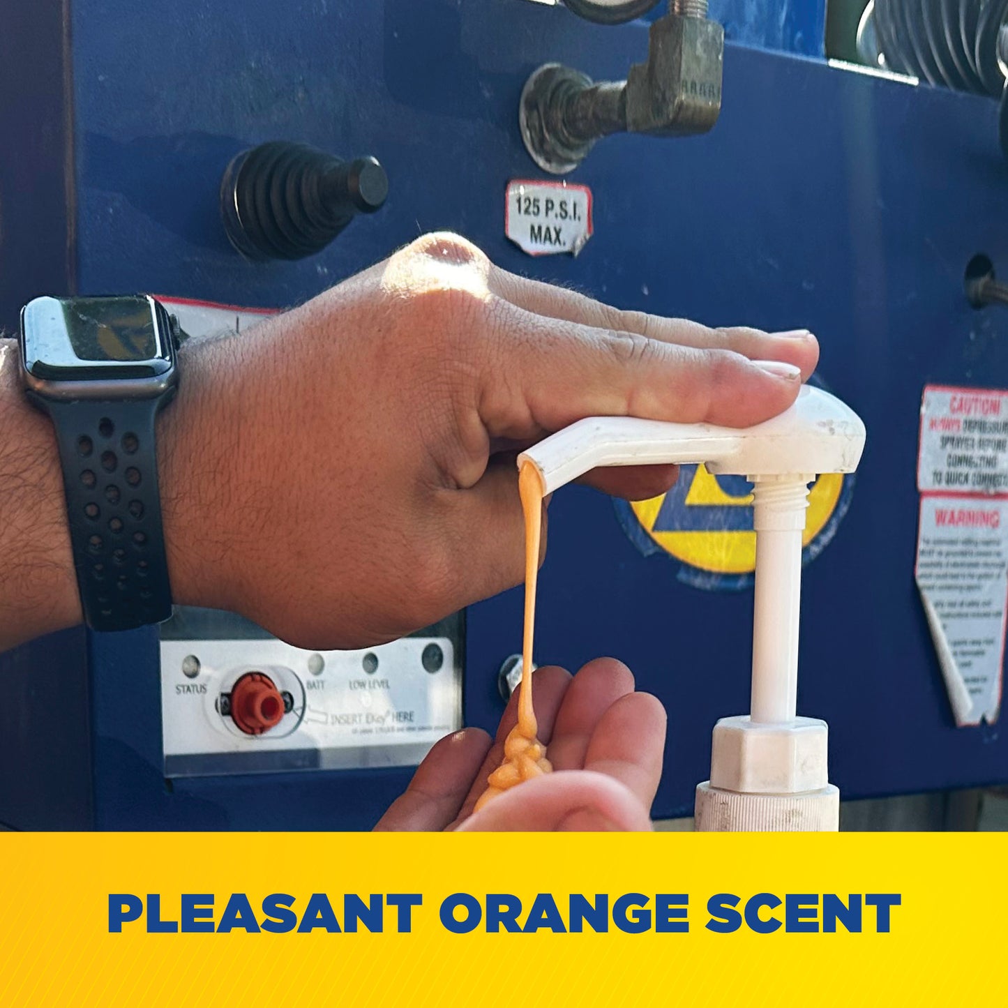 Zep Original Orange Industrial Hand Cleaner - Tough on Grime, but Gentle on Hands - 1 qt