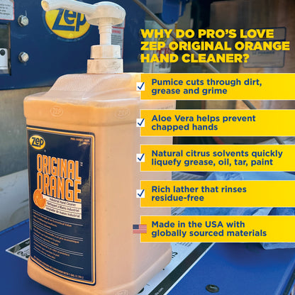 Original Orange Industrial Hand Cleaner - 1 Gallon