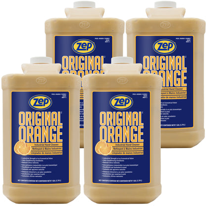 Zep Original Orange Industrial Hand Cleaner – Cuts Through Tough Grease & Grime – 1 Gallon