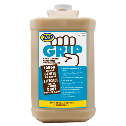 Zep Grip Hand Cleaner – Tough on Dirt, Gentle on Hands – 1 Gallon