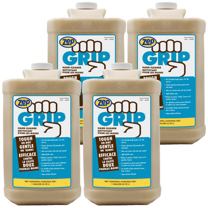 Zep Grip Hand Cleaner – Tough on Dirt, Gentle on Hands – 1 Gallon
