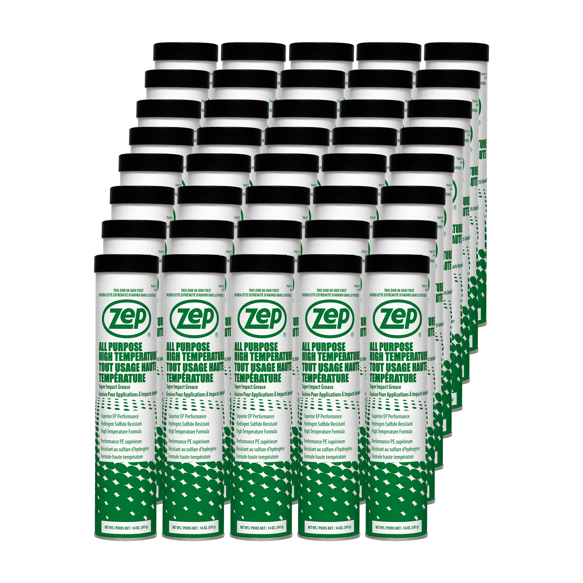 Zep All Purpose High Temperature Grease – Withstands Temps Up to