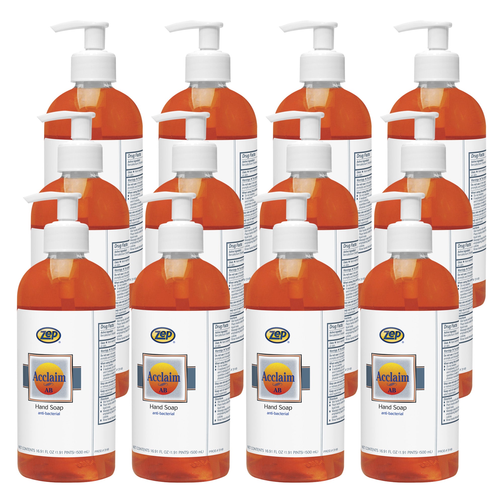 Zep Acclaim AB Antibacterial Hand Soap – Remove Soils and