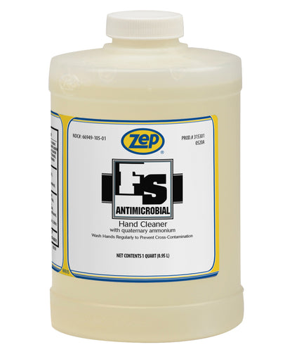 Zep FS Antimicrobial Hand Cleaner - Eliminate Cross-Contamination - 1 qt