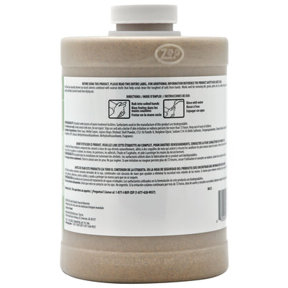 Zep Shell Shock Hand Cleaner - Soy-Based Formula with Walnut Shell Abrasives - 1 qt