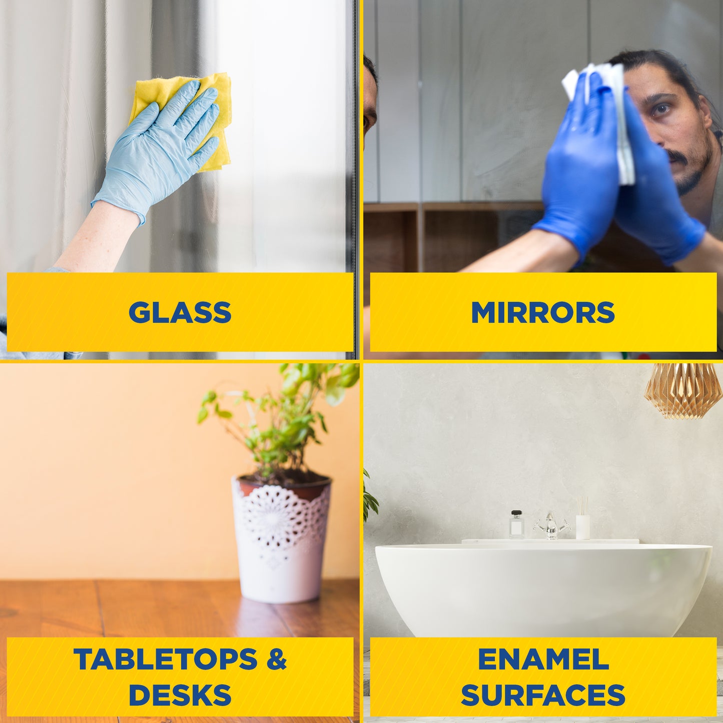 Zep 40 LV Glass, Mirror and General-Purpose Cleaner – No Spotting or Streaks – 18 oz