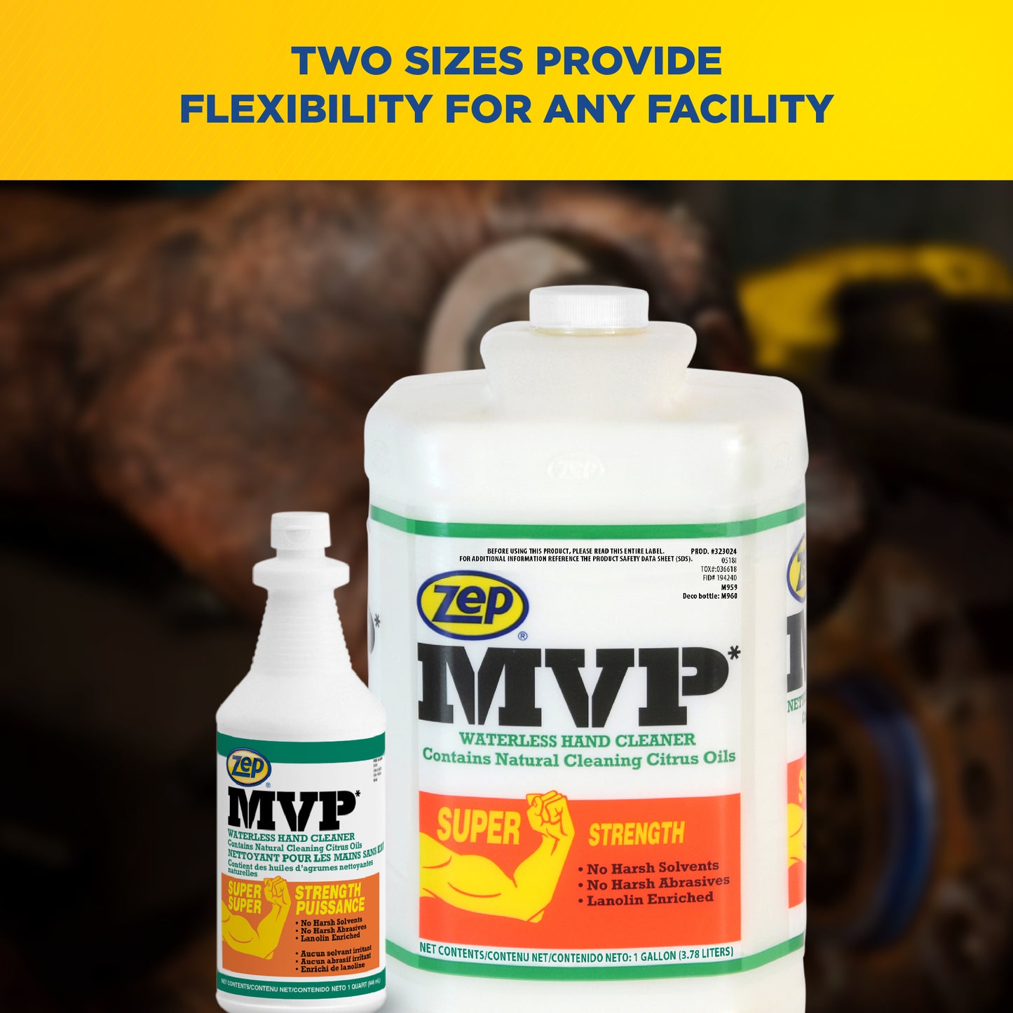 MVP Waterless Hand Cleaner - 1 Gallon