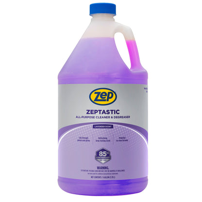 Zeptastic All-Purpose Cleaner and Degreaser With Lavender Scent 1 Gal (Case of 4) and Zep Professional Sprayer Bottle (Case of 9) Bundle