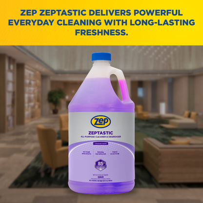 Zeptastic All-Purpose Cleaner & Degreaser with Lavender Scent- 1 Gallon