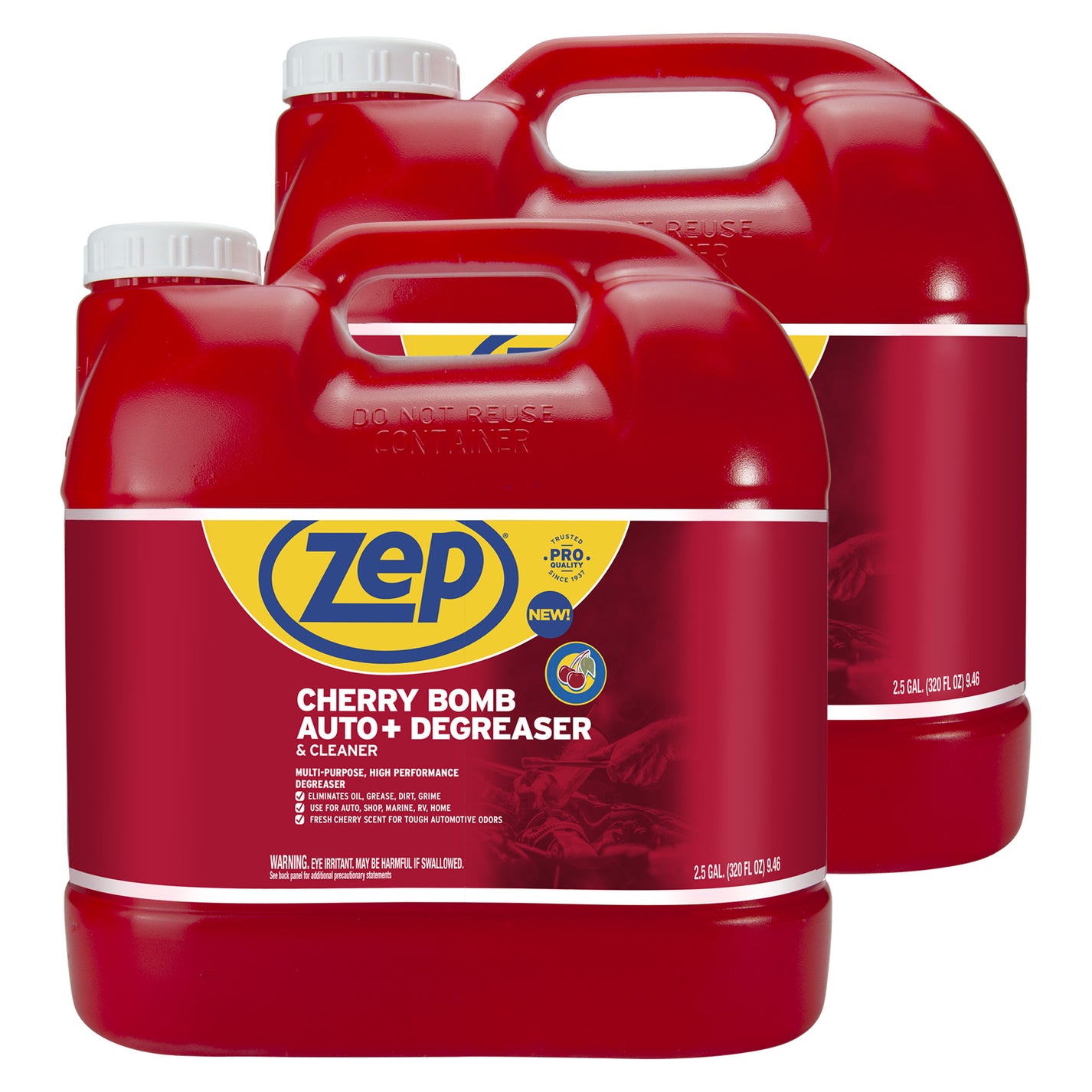 Zep Cherry Bomb Auto+ Degreaser & Cleaner - For Auto, Marine, RV, & Ho ...