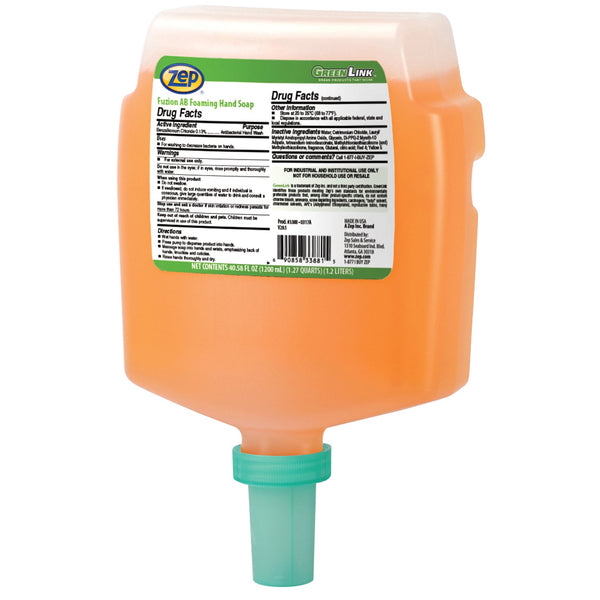Fuzion AB Antibacterial Foaming Hand Soap - 1200 mL – Zep Inc.
