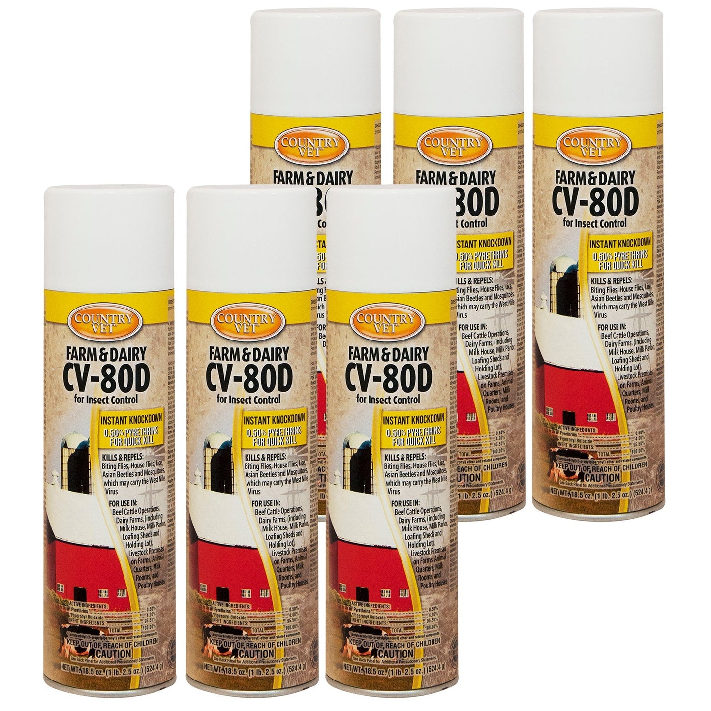 CV-80D Farm and Dairy Insect Control Spray - 18.5 oz.