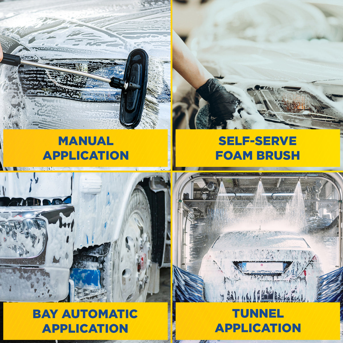 Zep Blue Marvel Car & Truck Wash + Model 481 Hydro Foamer Bundle — Professional Foam Wash System
