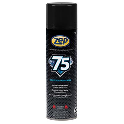 Zep 75 Industrial Degreaser Aerosol – Heavy-Duty Equipment and Tool Degreaser – 13 oz.