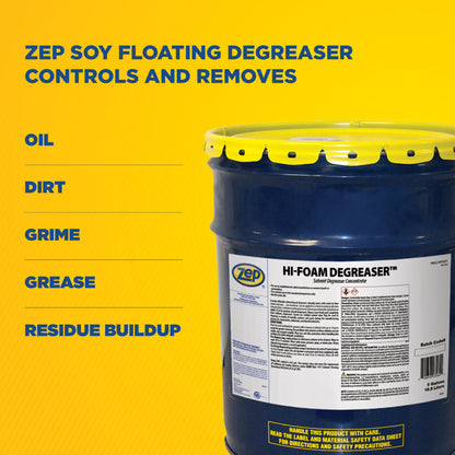 Hi-Foam Solvent Based Degreaser Concentrate - 5 Gallon