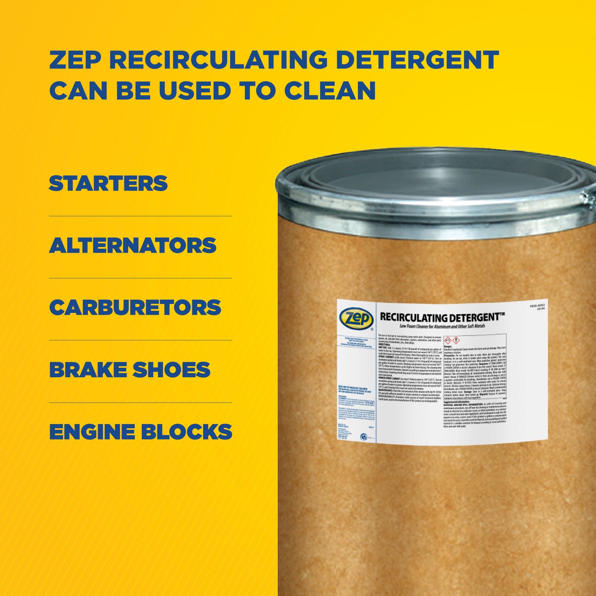 Recirculating Detergent Powder – Zep Inc.
