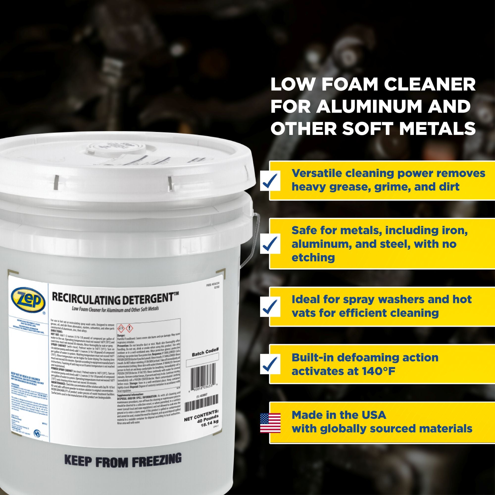 Recirculating Detergent Powder – Zep Inc.