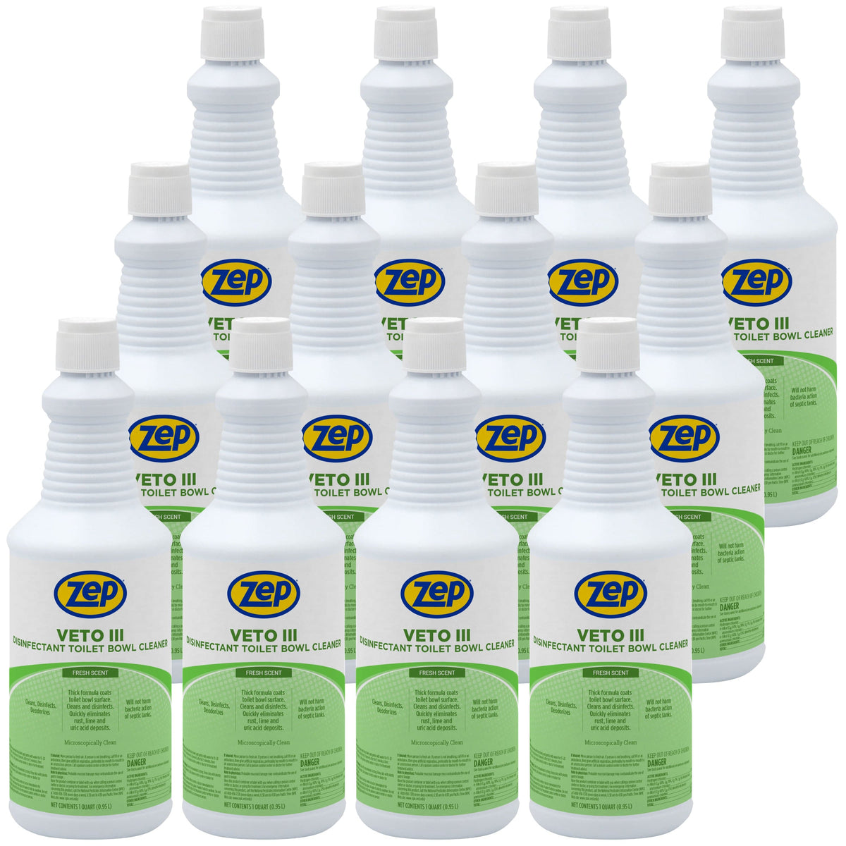 Veto III Disinfectant Toilet Bowl Cleaner Zep Inc.