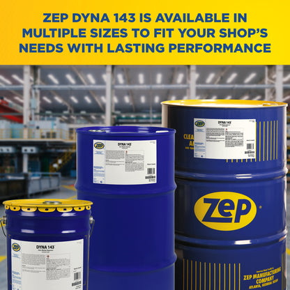 Zep Dyna 143 Parts Washer Degreaser – Parts Cleaner Solvent – 55 Gallon