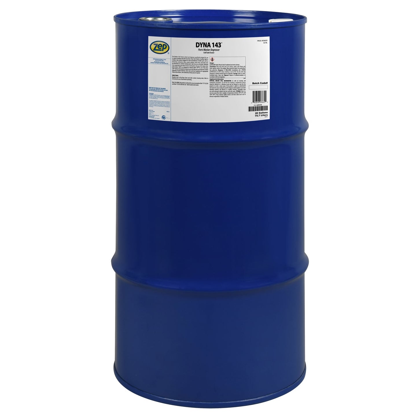 Zep Dyna 143 Parts Washer Degreaser – Parts Cleaner Solvent – 20 Gallon