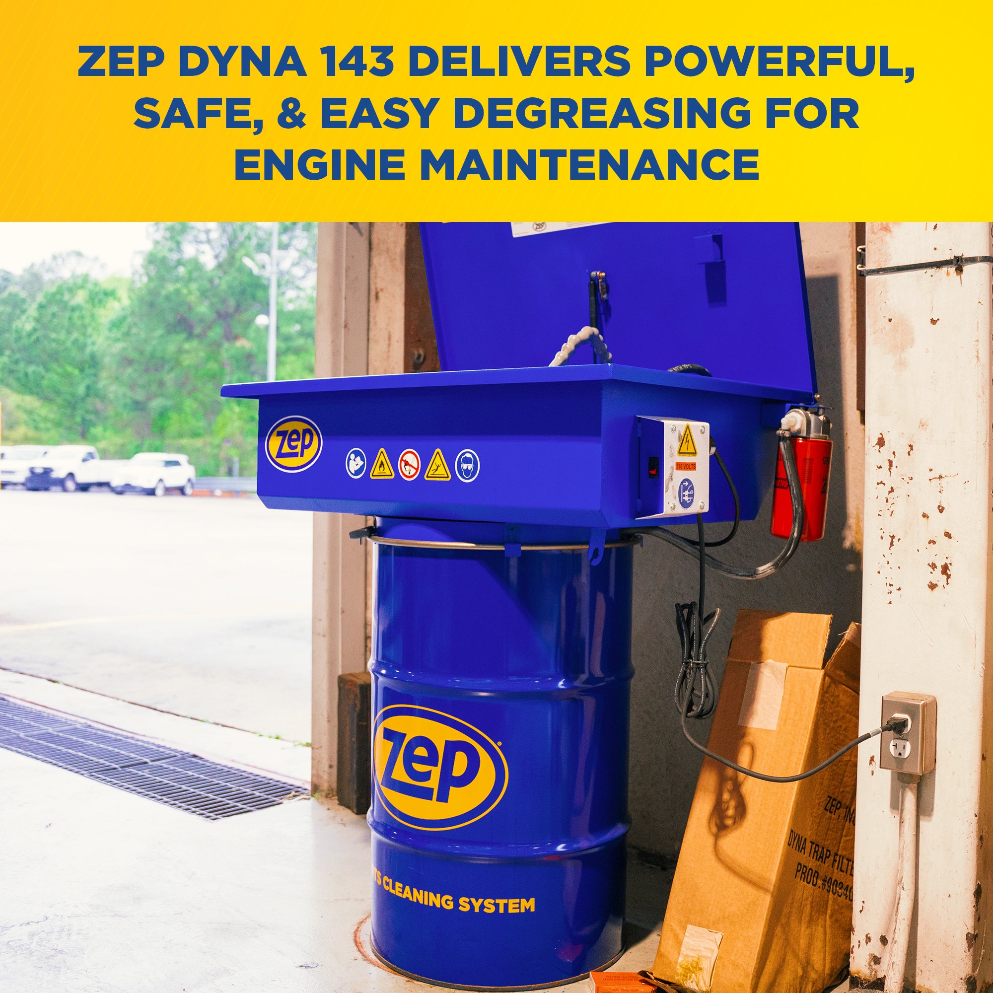 テネシー Zep Dyna 143 Parts Washer Degreaser – Parts Cleaner Solvent – 20