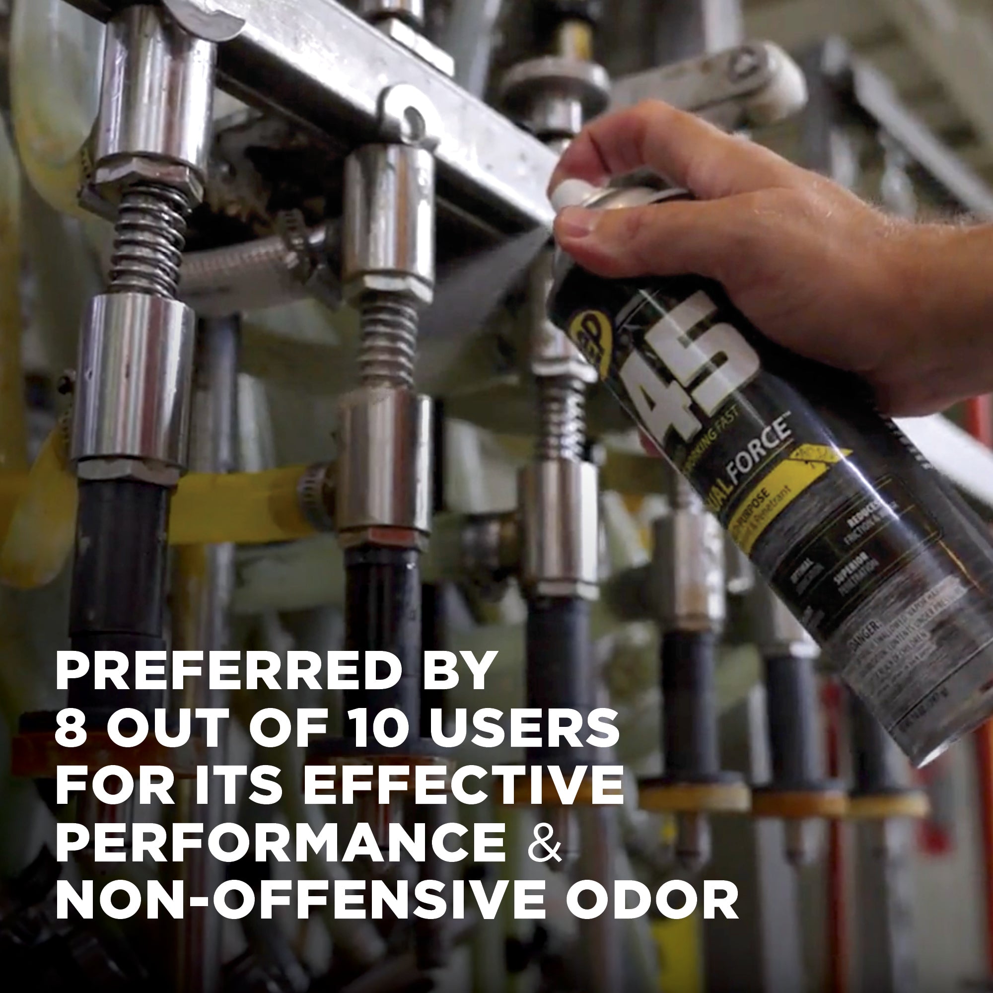Zep 45 Dual Force Lubricant and Penetrant – Reduces Friction and