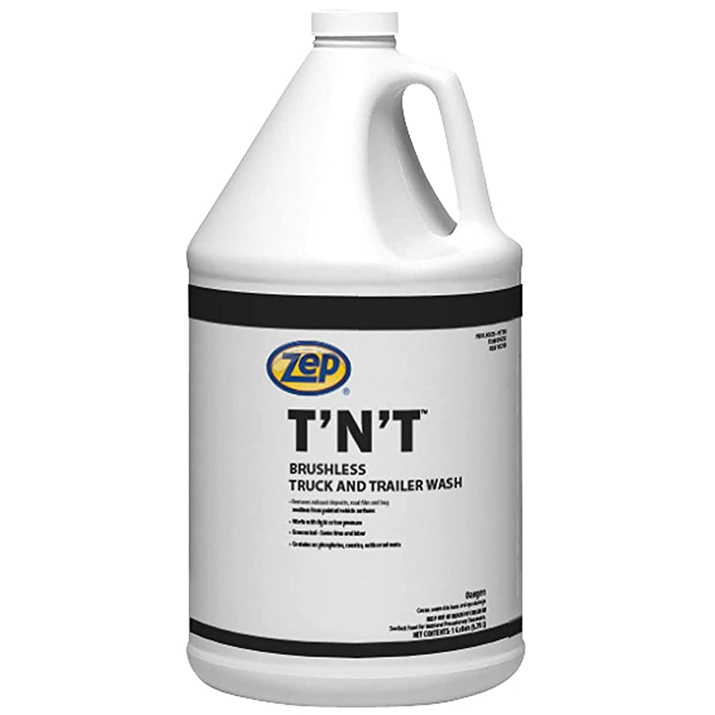 Zep T’N’T Truck and Trailer Wash – Removes Exhaust Deposits - 1 Gallon