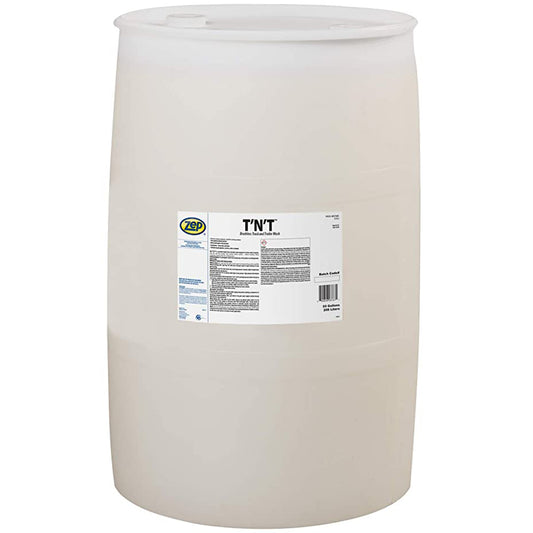 Zep T’N’T Brushless Truck and Trailer Wash – Removes Exhaust Deposits, Road Film, and Bug Residues – 55 Gallon