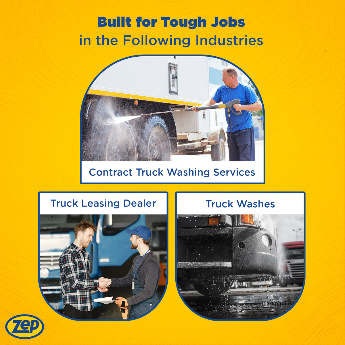 Zep T’N’T Truck & Trailer Wash + Ultra Wipes Shop Towels Bundle